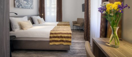 Hotel Pav Praga, pokój dwuosobowy | Small Charming Hotels
