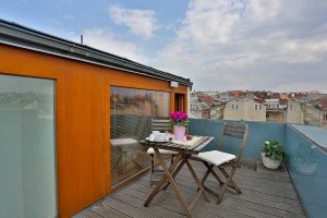 Hotel Pav, Maisonette mit Dachterrasse | Small Charming Hotels