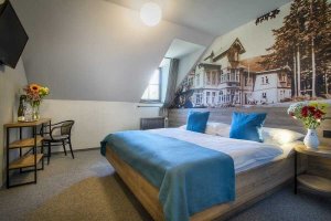 Hotel Start Spindlermühle,  Zwei-Bett-Zimmer mit Kinderbett, | Small Charming Hotels